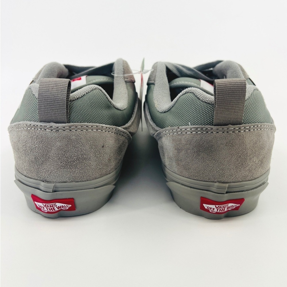 Vans Knu Skool Mens 7.5/ Womens 9 Grey Cordura Water Repellent Suede Skate Shoes - Picture 6 of 10